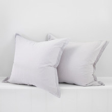 Loom Bamboo & Cotton Euro Pillowcases (Set of 2)